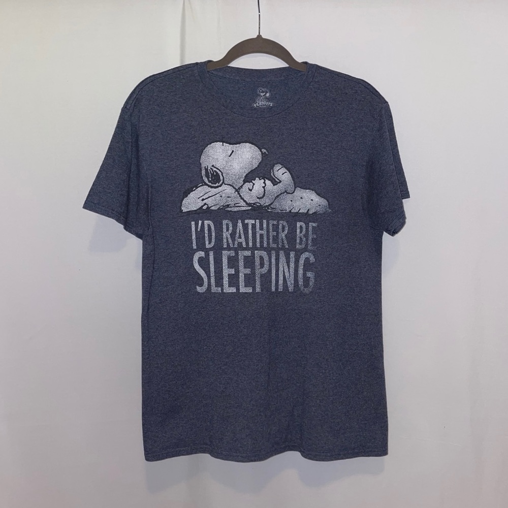 I’d Rather Be Sleeping Snoopy Graphic Shirt